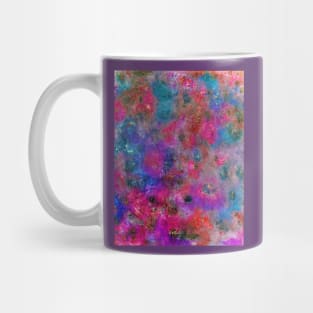 Abstract Expressionism Art, Mixed Media Artwork (Print) Mug